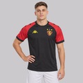 Camiseta Sport Recife Supporter Duo Kappa Masculina PRETO