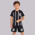 Kit Infantil Corinthians Timão 10 PRETO