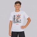 Camisa Corinthians Bimundial Cascão Infantil BRANCO