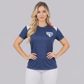 Camisa do São Paulo Batuque Feminina AZUL ESCURO