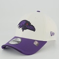 Boné New Era Baltimore Ravens 3930 NFL Brasil Game 2026 Team SP Aba Curva BRANCO