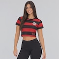 Cropped Flamengo Rubro Feminino VERMELHO