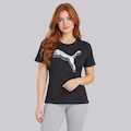 Camiseta Puma Metallic Feminina PRETO