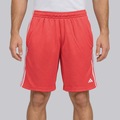 Bermuda adidas 3 Listras Masculina VERMELHO