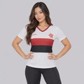 Camisa do Flamengo Wit Feminina BRANCO