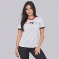 Camisa do São Paulo Coração Feminina BRANCO