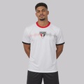 Camisa do São Paulo Coração Masculina BRANCO