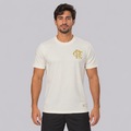 Camisa do Flamengo Foco Jacquard Masculina BRANCO