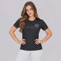 Camisa do Santos Momento Feminina PRETO