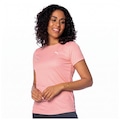 Opção de cor ROSA de Camiseta Puma ESS Logo Poly Tee Feminina