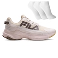 Opção de cor 1 de Tênis Feminino Fila Recovery + 3 Pares de Meias