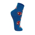 Meia Infantil Lupo Spider Man AZUL/VERMELHO