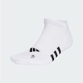 Meias adidas Masculina Low Performance Amortecidas Kit 3 BRANCO