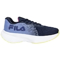 Tênis Fila Agile Feminino Plataforma Casual AZUL/ROSA