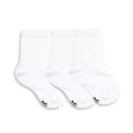 Meia Lupo Infantil Kit 3 Pares Cano Médio Algodão BRANCO