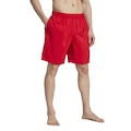 Bermuda adidas Masculina Dry Solid Confortável VERMELHO