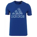 Camiseta Masculina Adidas Mystic Nature Gola Redonda Malha AZUL