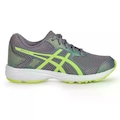 Tênis Infantil Masculino Asics Buzz 4 Confortável CINZA CLA/AMAREL ESC