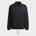Jaqueta Nylon adidas Masculina Future Botões Manga Longa PRETO/BRANCO