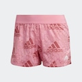 Short Curto adidas Feminino Logo Confortável Leve Esporte ROSA