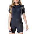 Macaquinho Ciclista Elite Feminino Bike Esportivo PRETO