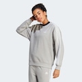Moletom Sem Bolso adidas Feminino 3SS Logo Esporte CINZA CLA/AMAREL ESC
