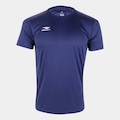 Opção de cor AZUL ESCURO de Camiseta Dry Penalty Masculina Manga Curta Treino Conforto