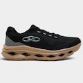 Tênis Masculino Olympikus Elevado PRETO/MARROM