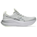 Tênis de Corrida Masculino ASICS Gel-Nimbus 28 Platinum PRATA/VERDE