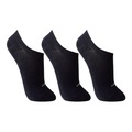 Kit 3 Pares Meia Lupo Curta Cano Baixo Sport Algodão PRETO