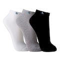 Opção de cor 1 de Kit 3 Pares Meia Curta Cano Curto Lupo Algodão Sport
