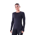 Camisa Feminina Manga Longa Authen Keep Cool PRETO
