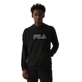Moletom Masculino Fila Capuz Outline PRETO