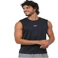 Camiseta Regata Masculina Speedo Interlock Academia PRETO