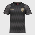 Camisa do Flamengo Energia Braziline Masculina OURO/PRETO