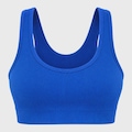 Top Fitness Lupo Seamless Basic com Bojo - Feminino AZUL