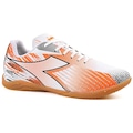Opção de cor BRANCO/PRETO de Chuteira Futsal Adulto Diadora Squadra III