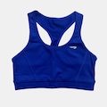 Top Fitness Rainha Print sem Bojo Feminino AZUL