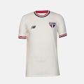Opção de cor OFF WHITE de Camisa do São Paulo Retrô 2025/26 Torcedor New Balance Masculina