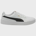 Tênis Feminino Puma Carina 3.0 BDP BRANCO/PRETO