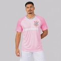 Camisa do Corinthians Amparo Masculina ROSA
