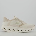 Tênis Masculino Skechers Go Walk Glide Step 2.0 BEGE