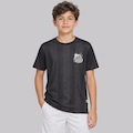 Camisa do Santos Gigante Infantil PRETO