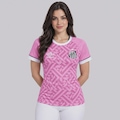 Camisa do Santos Outubro Rosa 26/27 Umbro Feminina ROSA