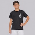 Camisa do Santos Poseidon Infantil PRETO