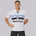 Camisa do Grêmio Retrô II 2012 Banrisul Masculina BRANCO
