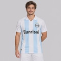 Camisa do Grêmio Retrô 2012 Alma Castelhana Banrisul Masculina BRANCO