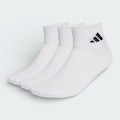 Meia adidas Sportswear Cushioned Soquete 3 Pares - Unissex BRANCO