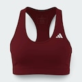 Top adidas Básico Treino Poliamida Suporte Médio Feminino VINHO
