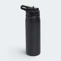 Garrafa adidas Performance Metálica com Canudo 600 ML PRETO